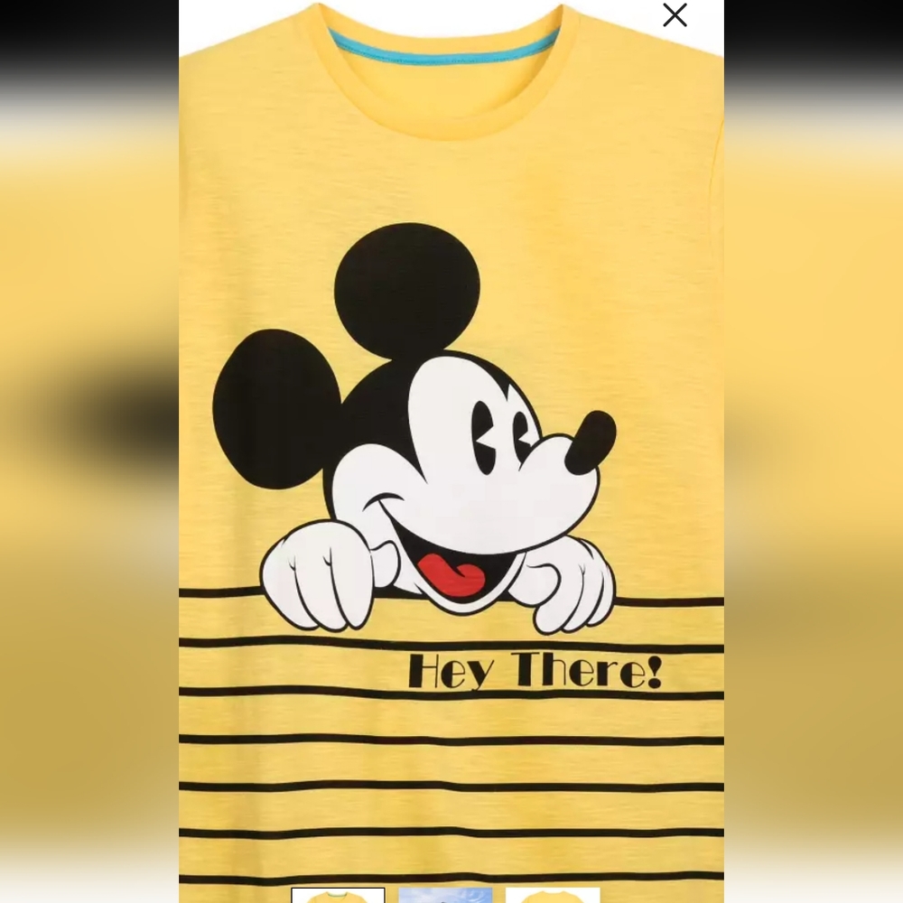 DISNEY Mens/unisex Mikey Mouse Tee